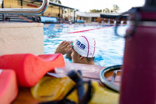 MBS Learn to Swim Cap